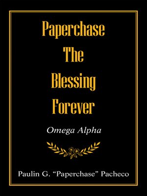 cover image of Paperchase the Blessing Forever